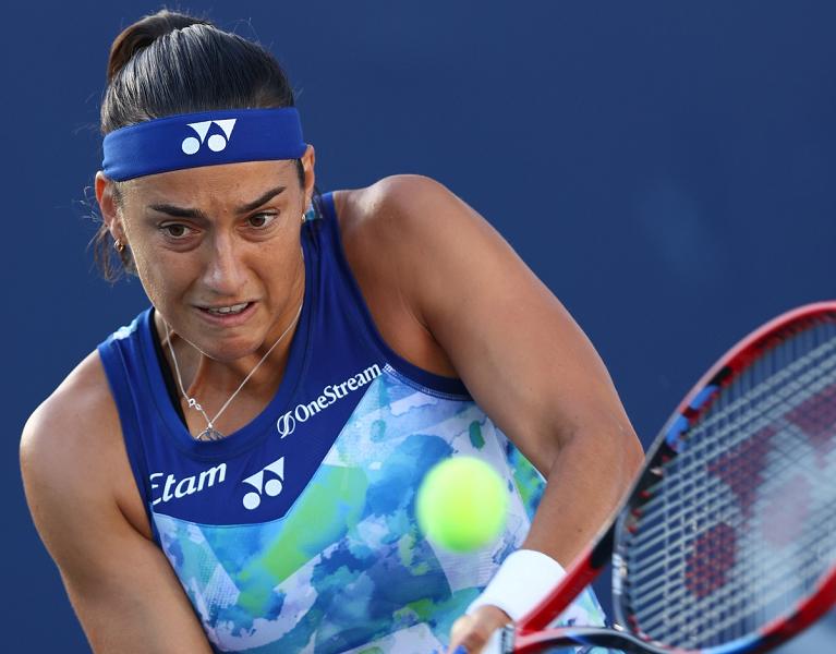 Caroline Garcia in azione (foto Getty Images)