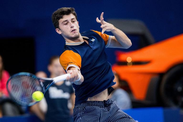 Il diritto di Luca Nardi (foto Getty Images)