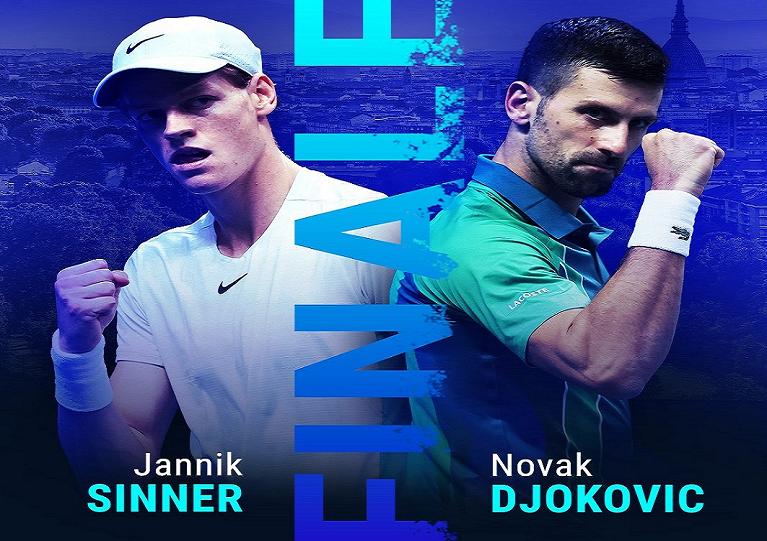 Nitto ATP Finals - finale 2023 Sinner vs Djokovic
