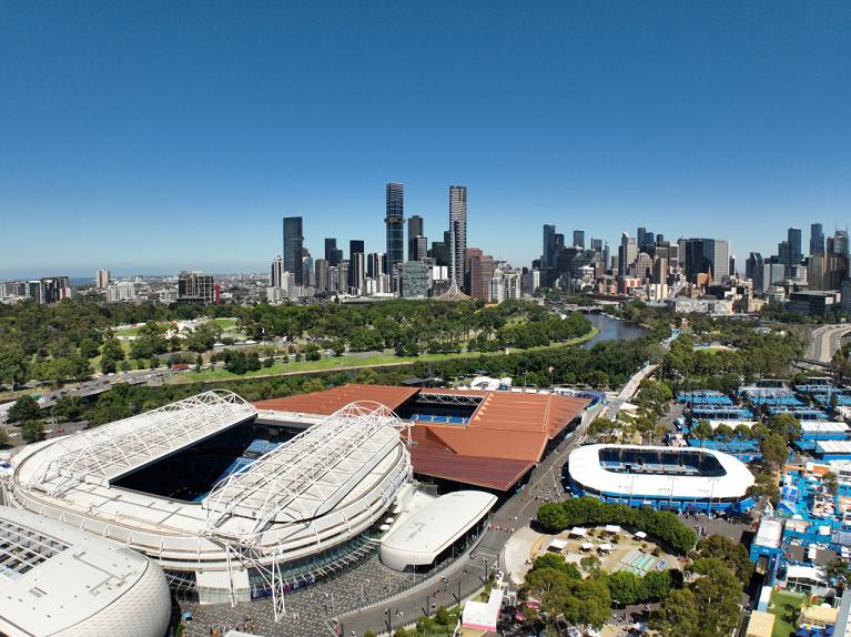 Melbourne Park (foto Getty Images)