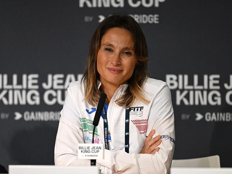 BJK Cup Finals 2023: Tathiana Garbin (foto Puglia)