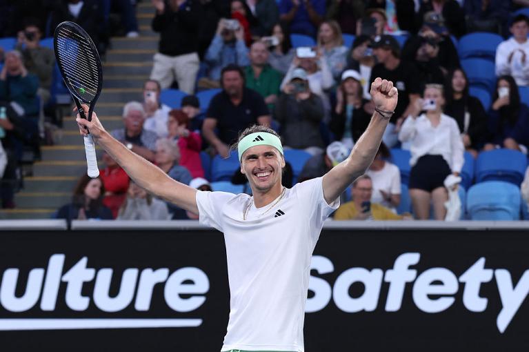 La gioia di Alexander Zverev (Getty Images)