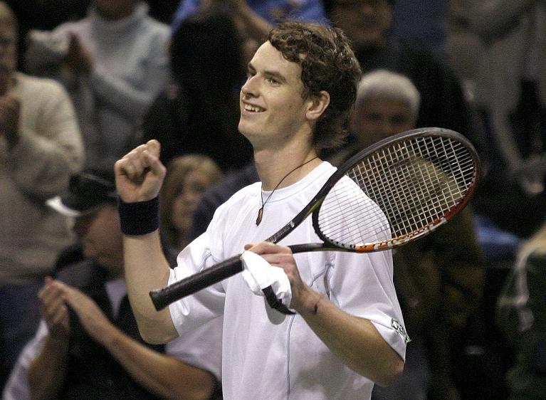 Andy Murray a San Jose nel 2006 (Getty Images)