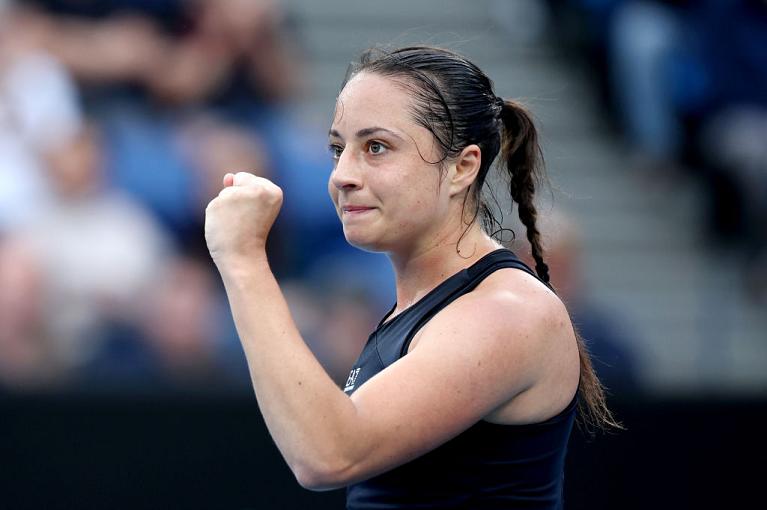 La grinta di Elisabetta Cocciaretto (foto Getty Images)