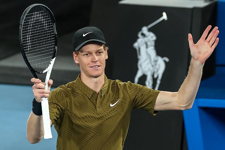 Un soddisfatto Jannik Sinner (Getty)