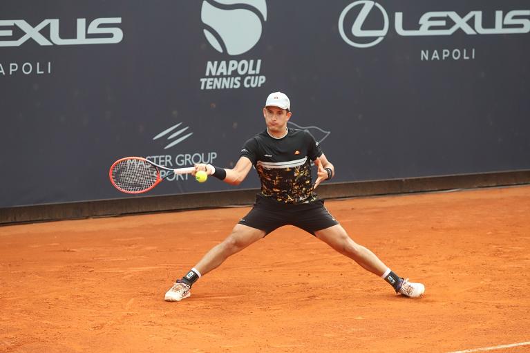 Francesco Passaro al Challenger Napoli (Foto  Ufficio Stampa Master Group Sport | Edoardo Decampora)