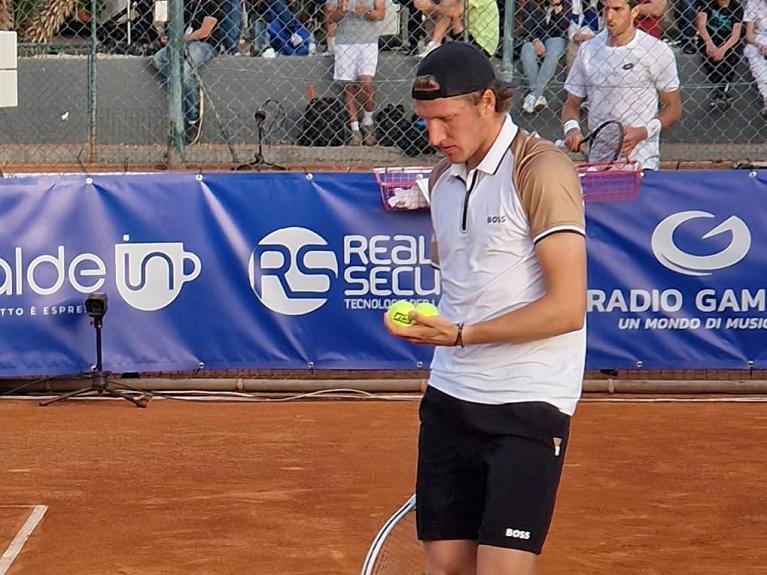 Jacopo Berrettini a Barletta (Foto Open Città della Disfida)