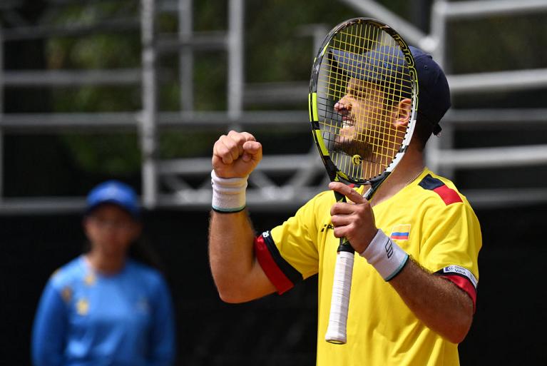 Nicolas Mejia in azione (Getty Images)