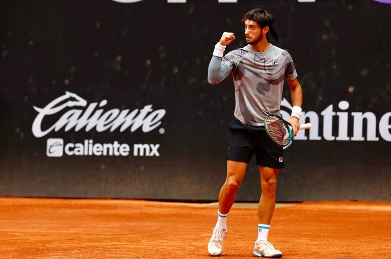 L'esultanza di Thiago Tirante (Foto Mexico City Challenger)