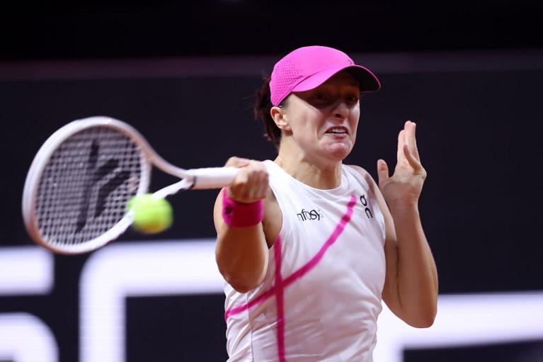 Iga Swiatek in azione (Getty Images)