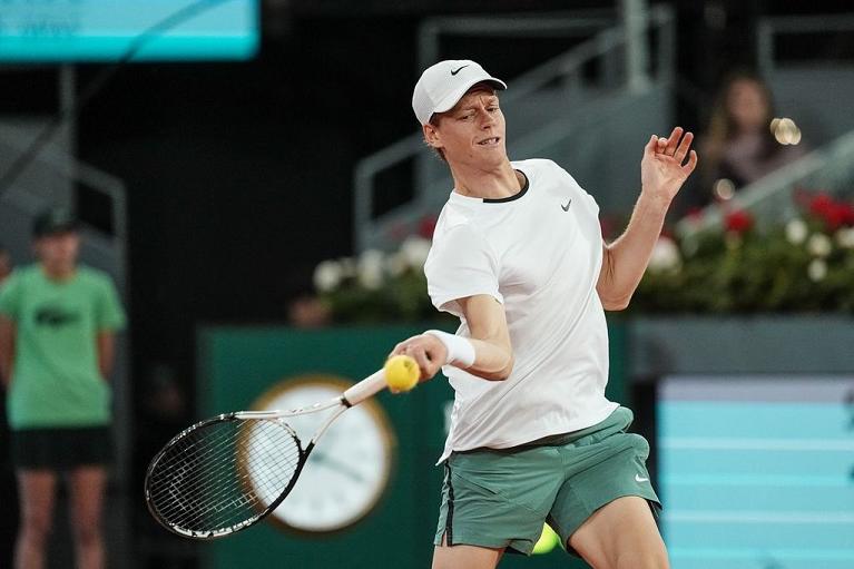 Il diritto di Jannik Sinner (foto Grana/FITP)