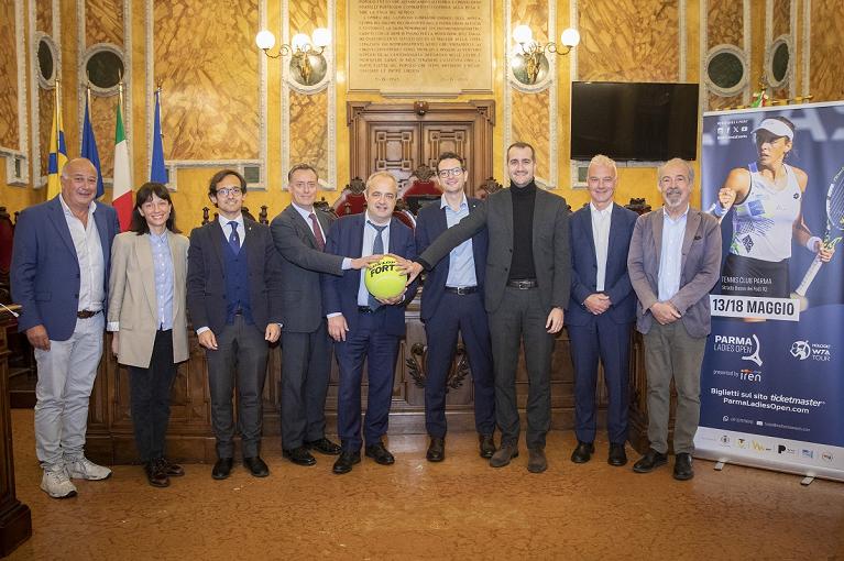 La conferenza stampa di presentazione della quarta edizione del Parma Ladies Open (foto Morabito)