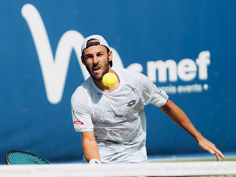 Stefano Travaglia in azione (foto Fumero)
