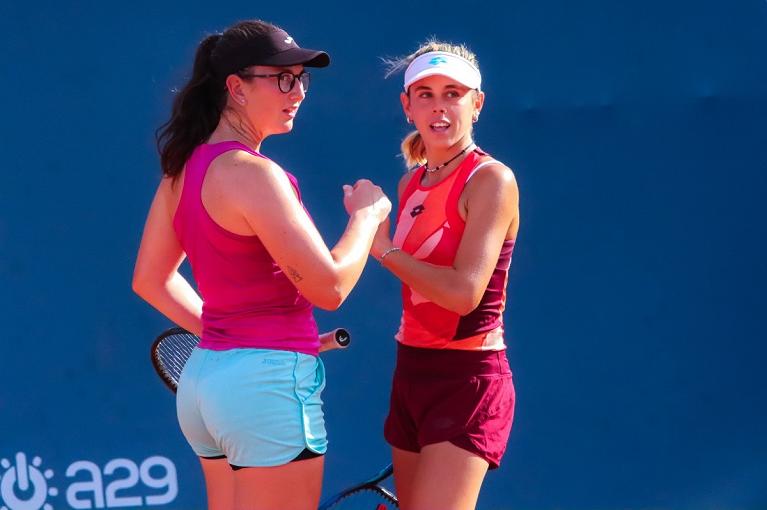 Nuria Brancaccio e Giorgia Pedone (foto Palermo Ladies Open)