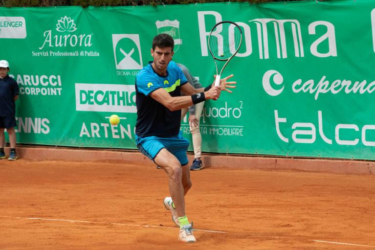 Franco Agamenone, vincitore del Roma Garden Challenger 2022