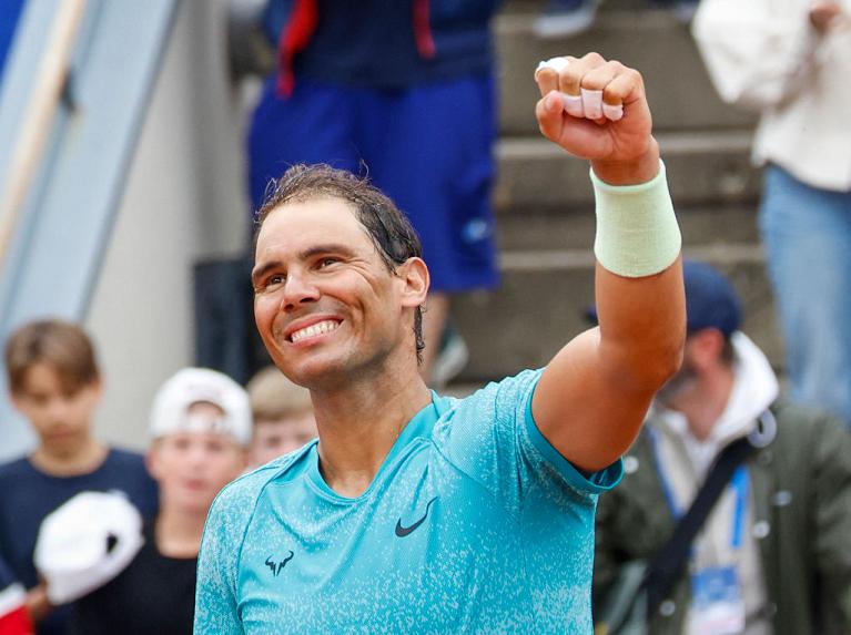 Un'esultanza di Rafa Nadal a Bastad (Getty Images)