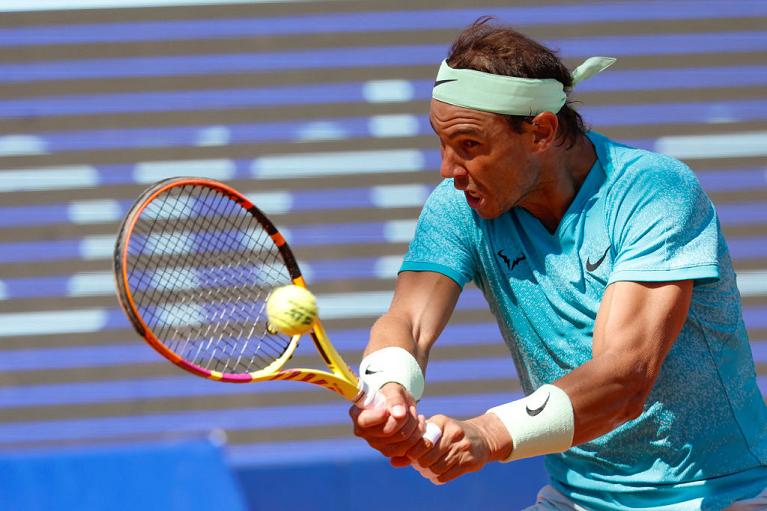 Rafa Nadal in azione a Bastad (Getty Images)