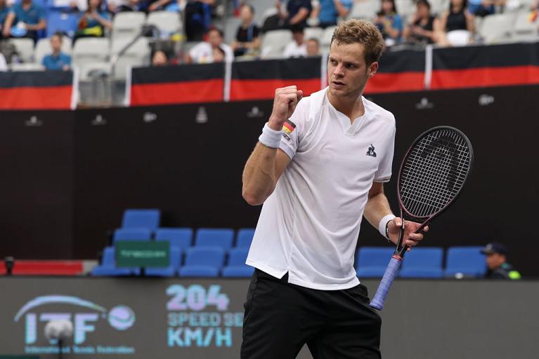 Yannick Hanfmann in azione con la maglia della Germania (Getty Images)