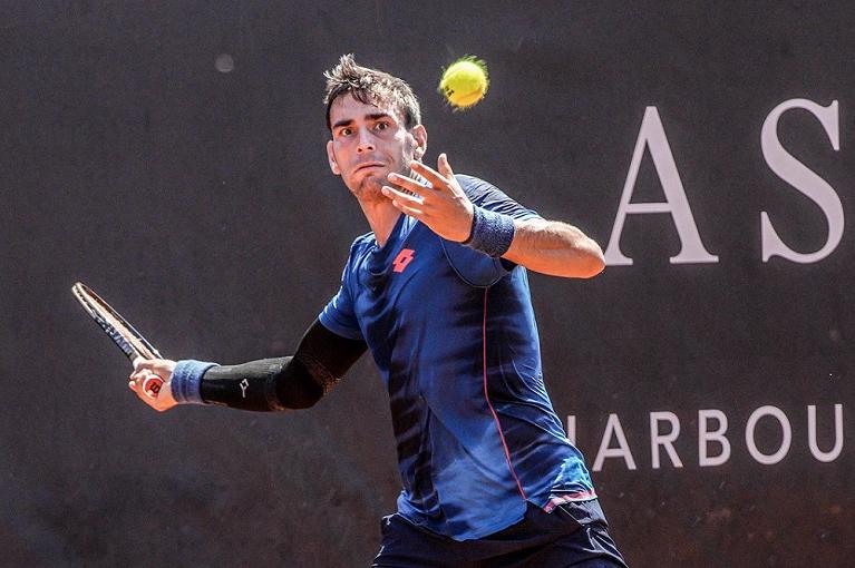 Enrico Dalla Valle in azione (foto Peluso)
