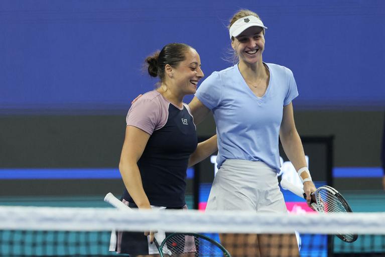 Elisabetta Cocciaretto e Liudmila Samsonova (Getty Images)