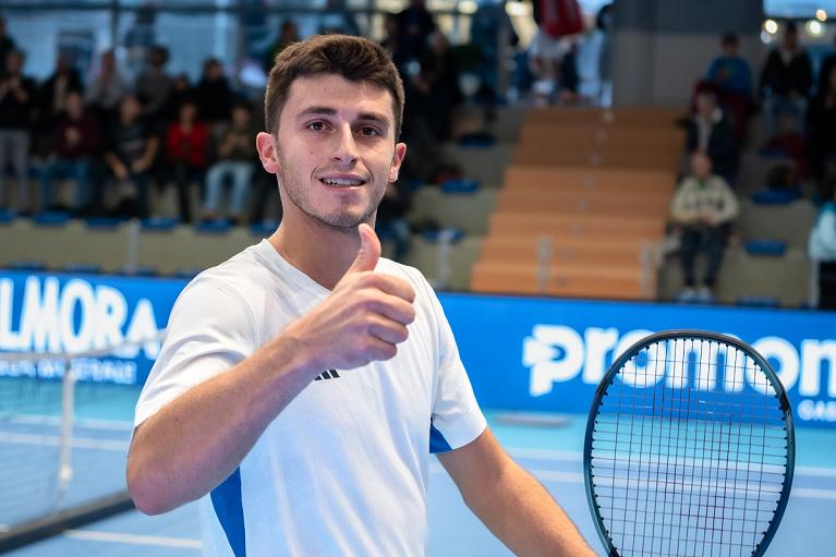 Luca Nardi a Rovereto (Foto Eccel)