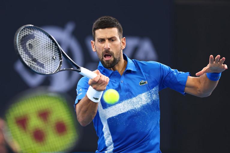 Il diritto di Novak Djokovic (foto Getty Images)