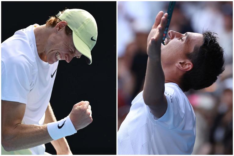 Jannik Sinner e Lorenzo Sonego (Getty Images)