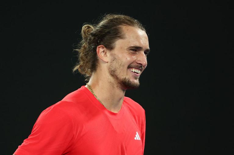 Zverev felice dopo la vittoria (Getty Images)