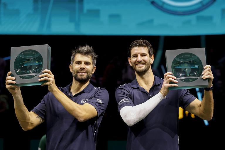 Simone Bolelli ed Andrea Vavassori, vincitori dell'ATP 500 di Rotterdam 2026 (Getty Images)