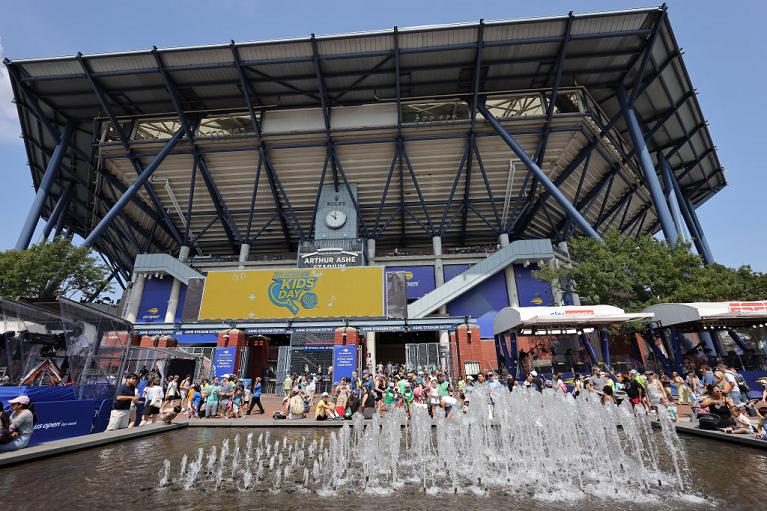 L'Arthur Ashe Stadium (foto Getty Images)