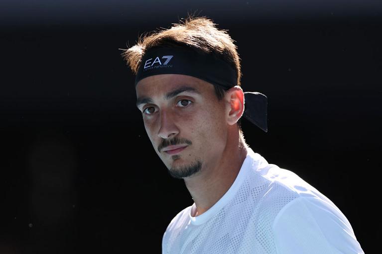 Il volto deluso di Lorenzo Sonego (foto Getty Images)