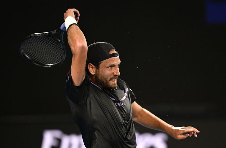 Pouille colpisce un dritto (Getty Images)