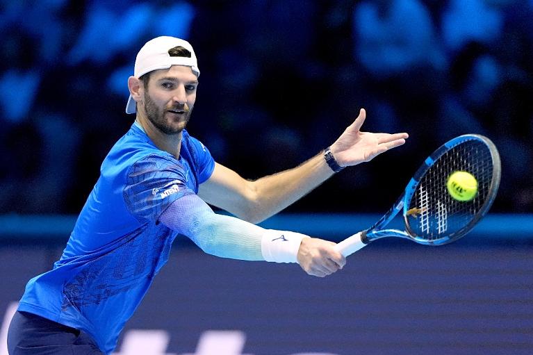 Andrea Vavassori in azione (foto Sposito/FITP)