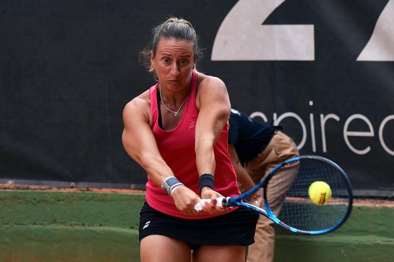 Federica Di Sarra, classe 1990, ha superato il primo turno delle qualificazioni sui campi del Castello (foto GAME)