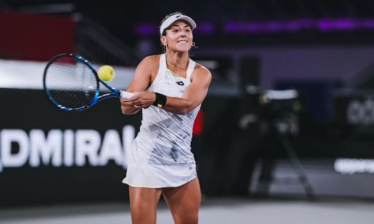 Lucrezia Stefanini in campo (Getty Images)