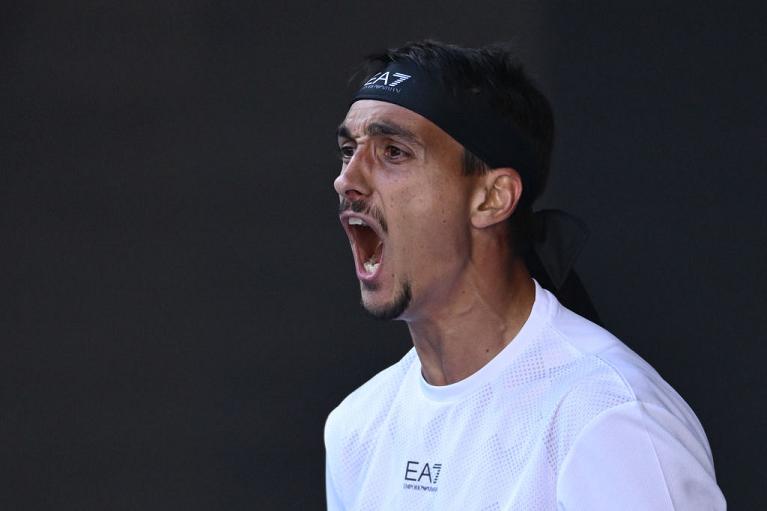 L'urlo di Lorenzo Sonego (Getty Images)