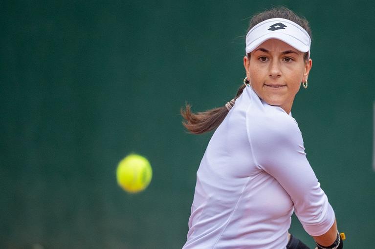 Lucrezia Stefanini in azione