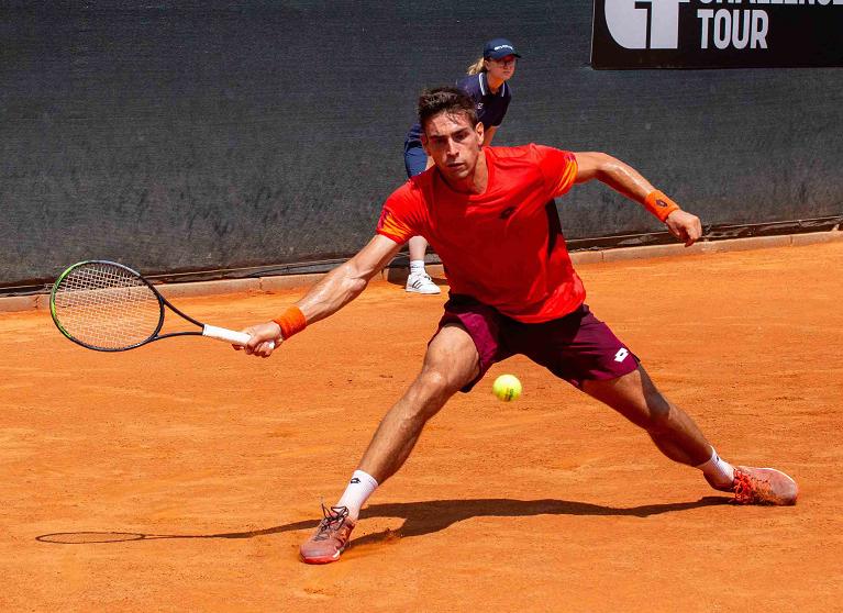 Enrico Dalla Valle in azione