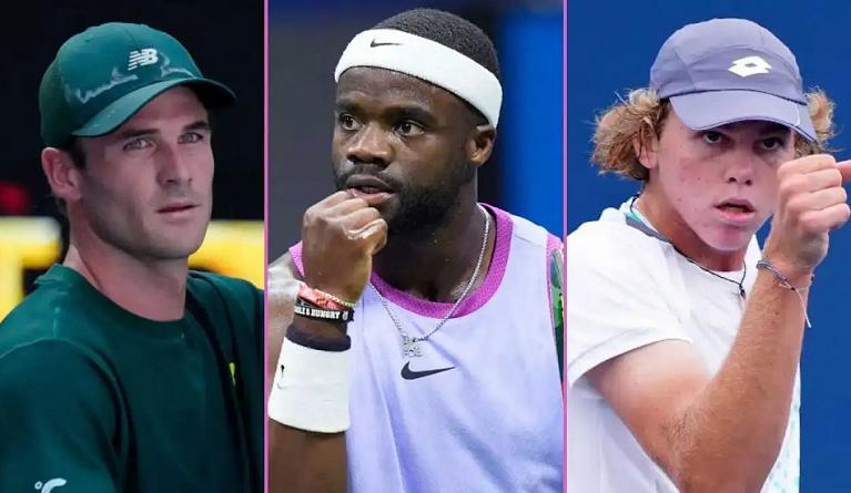 Tommy Paul, Francese Tiafoe ed Alex Michelsen