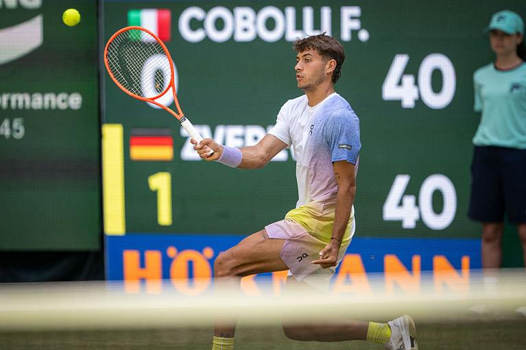 Flavio Cobolli a Halle (Getty Images)