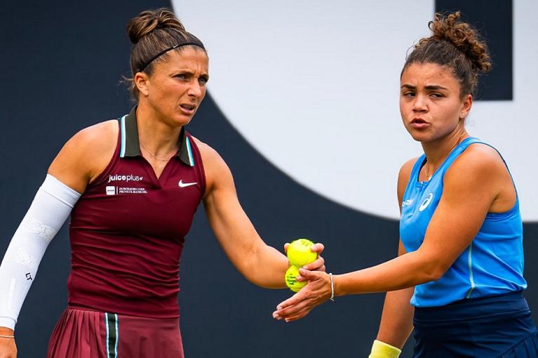 Sara Errani e Jasmine Paolini (foto X)