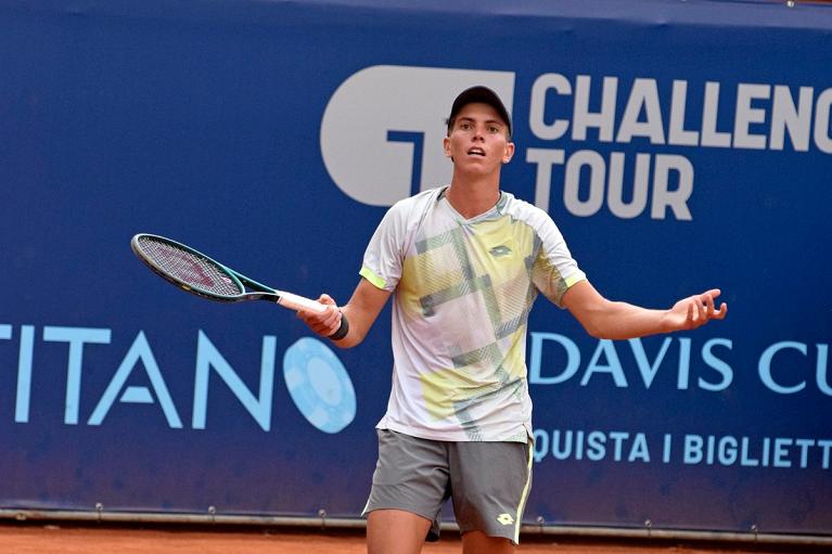 Il disappunto di Carlo Alberto Caniato (Foto San Marino Open)