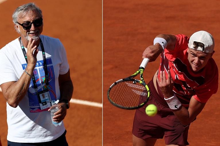 Marco Panichi ed Holger Rune TT