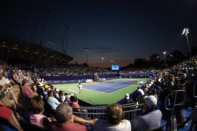 L'impianto che ospita l'ATP di Winston-Salem (foto ATP)