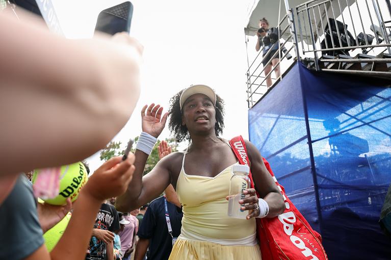 Venus Williams a Washington (Getty Images)