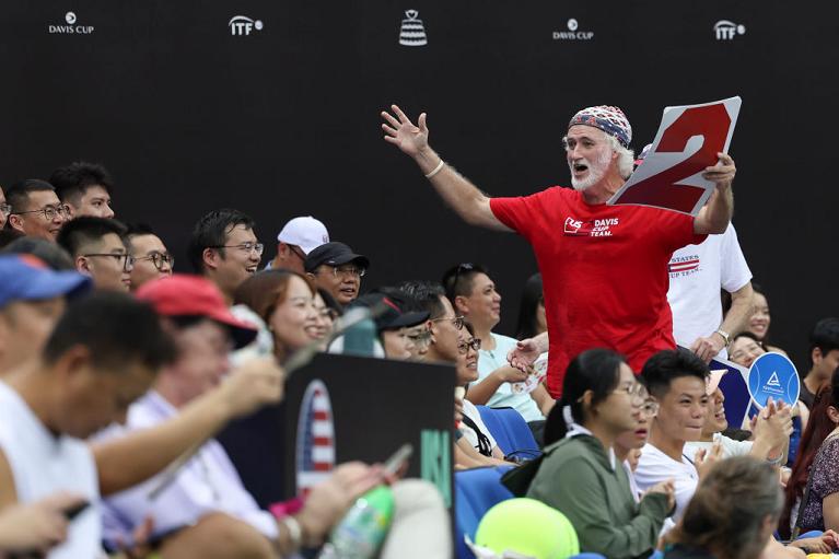 Tifosi degli USA in Coppa Davis (Getty Images)