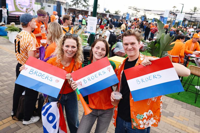Tifosi dell'Olanda in Coppa Davis (Getty Images)