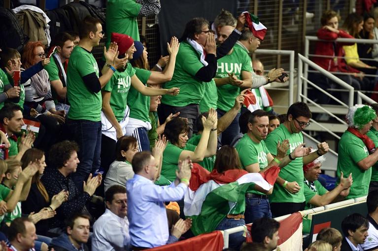 Tifosi dell'Ungheria in Coppa Davis (Getty Images)