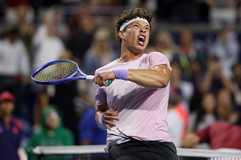 L'esultanza di Ben Shelton (Getty)