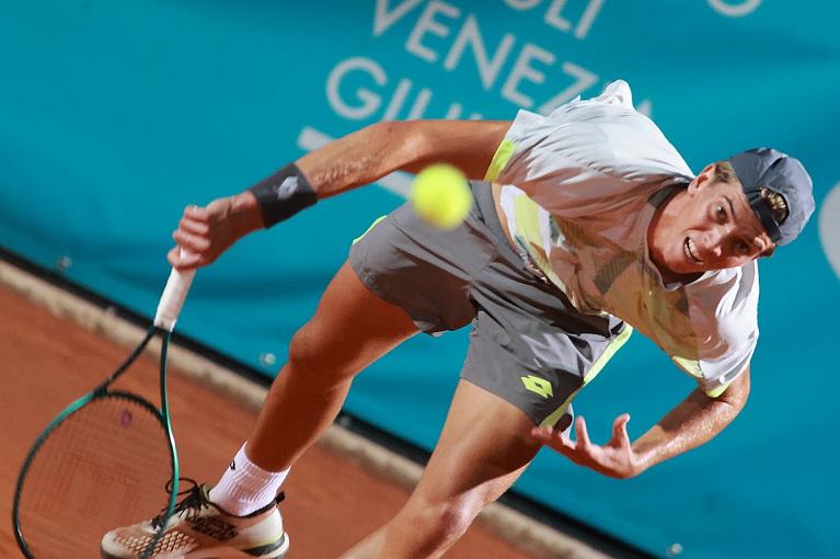 Carlo Albero Caniato in azione